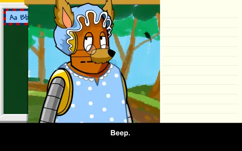 Character: with Annie & Moby