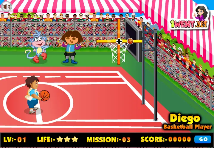 Diego Basketball Player