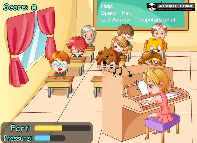 Music Teacher Farts
