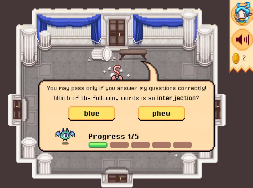 Parts of Speech Quest Part 8: Interjections