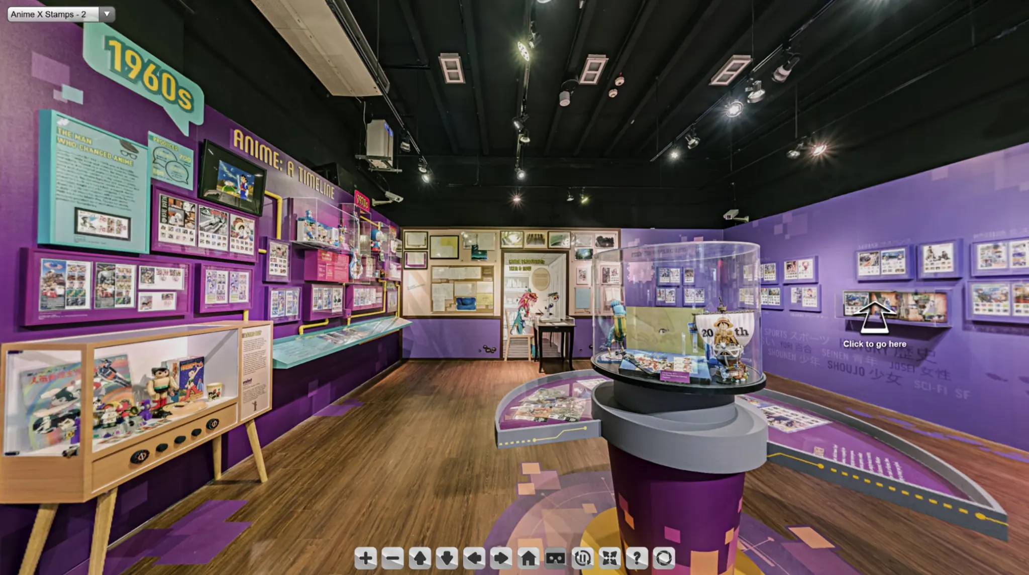 Anime X Stamps Exhibition (VR Tour)