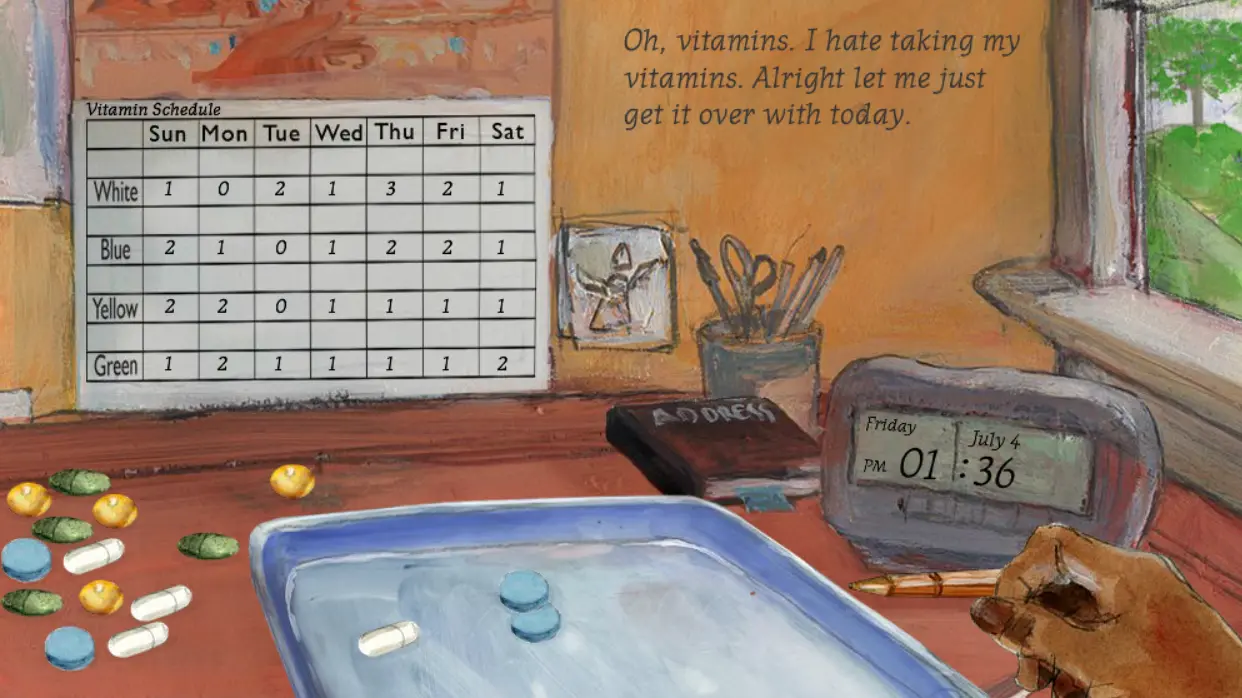Everyday Life Activities - Count Pills
