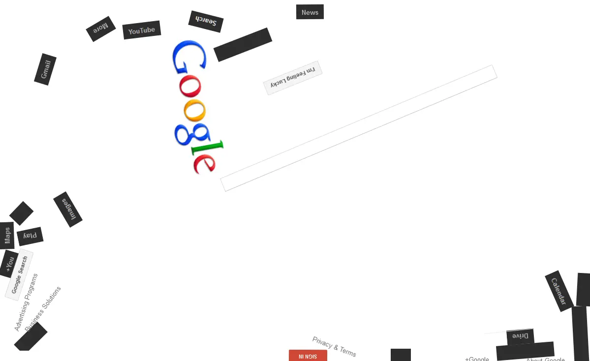 Google Gravity