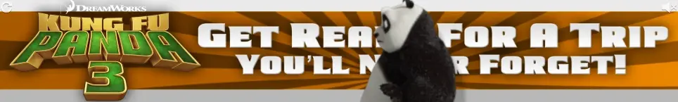Kung Fu Panda 3 AD 970x150