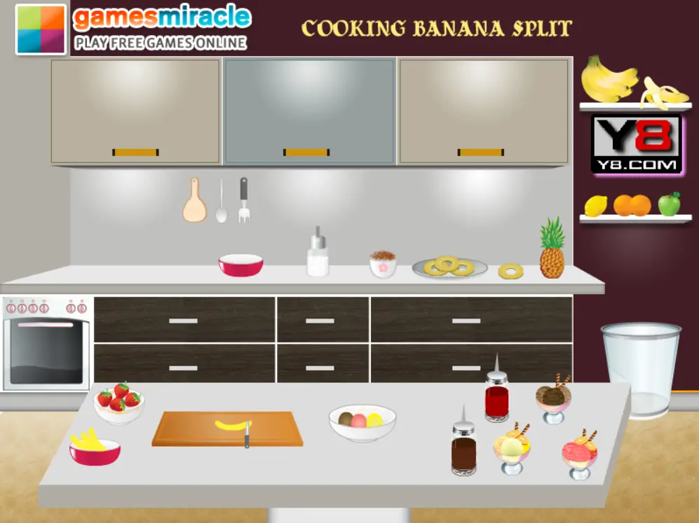 Cooking Banana Split