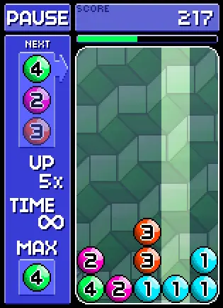 Numbered Bubbles