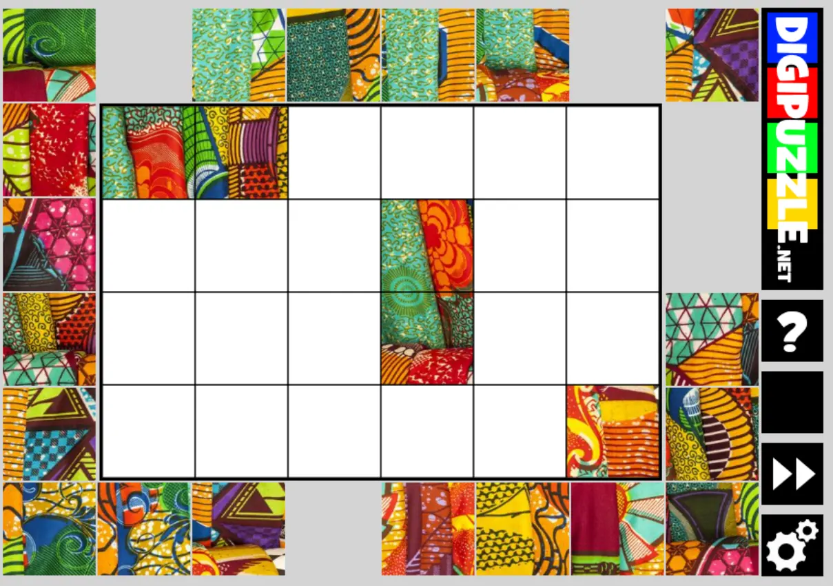 Kwanzaa Block Puzzle