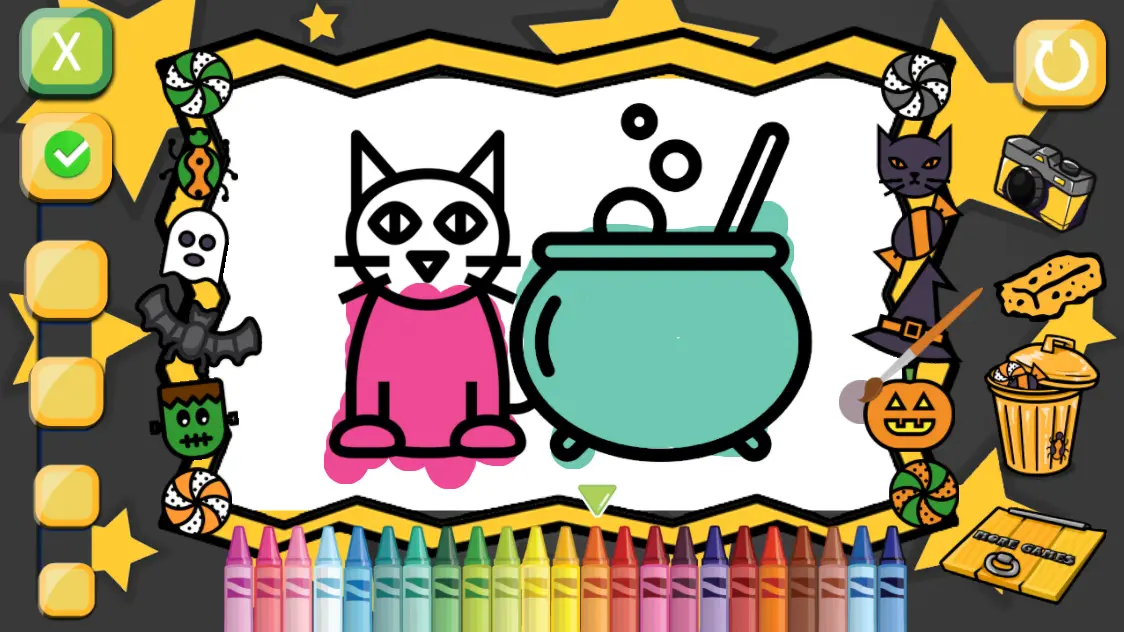 Coloring Kids - Halloween