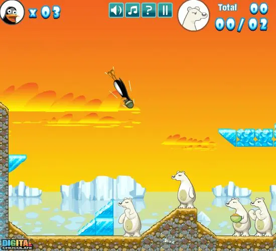 Crazy Penguin Catapult