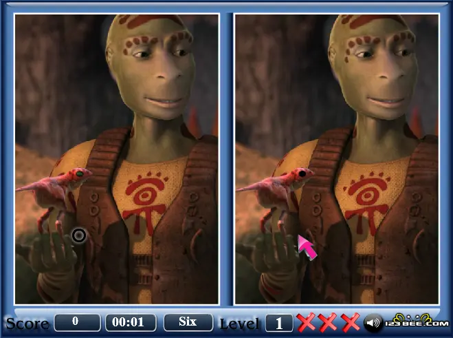 Delgo - Spot the Difference