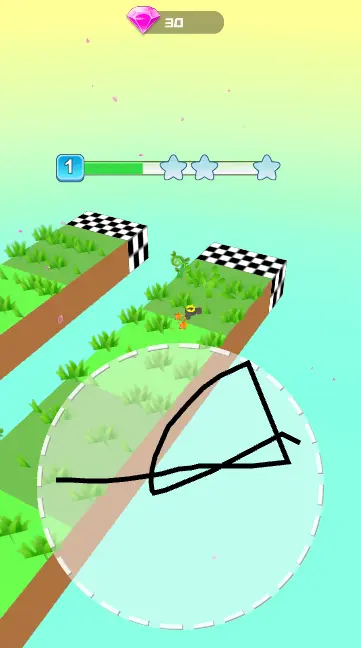 Scribble Grass Cutter
