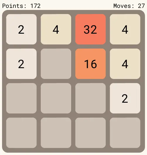 V 2048 demo