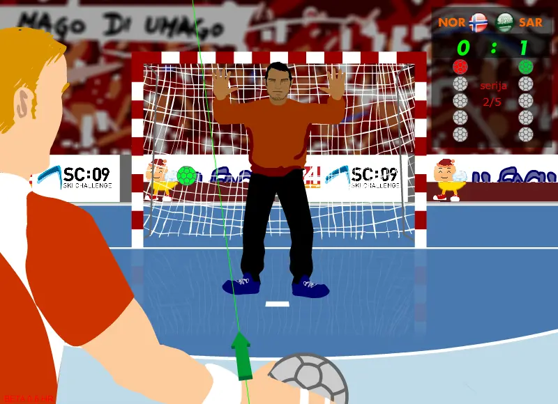 Handball Penalty Croatia '09
