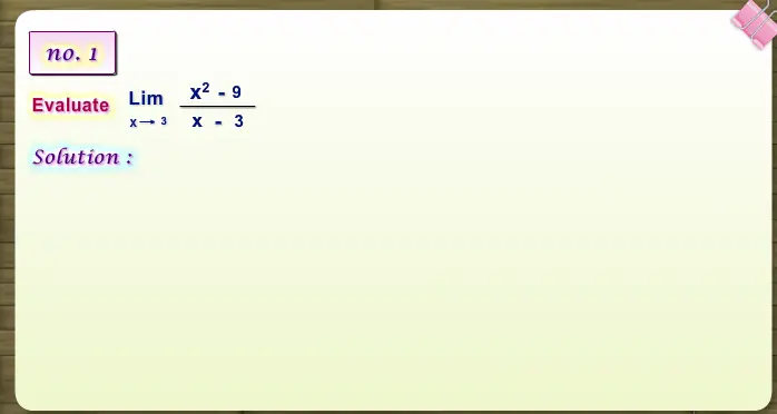 Supplementary Exercise on limits ( Part 1 )