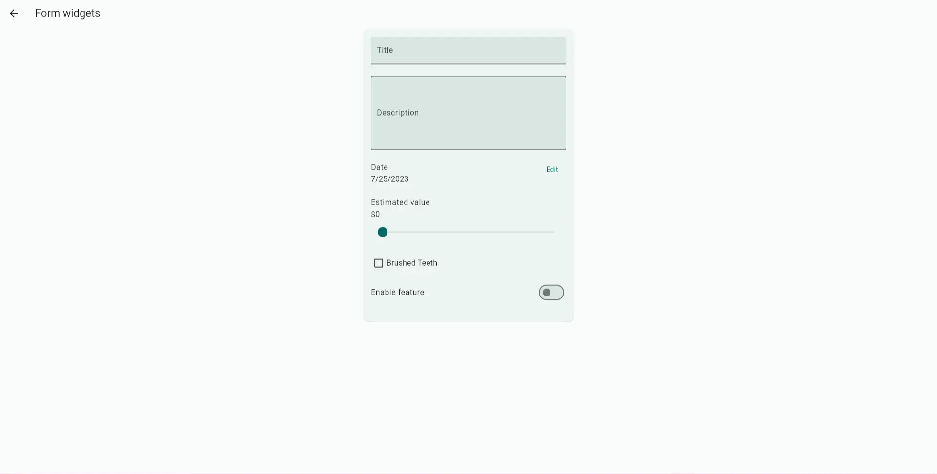 Form App