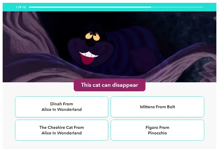 Disney Cat Trivia
