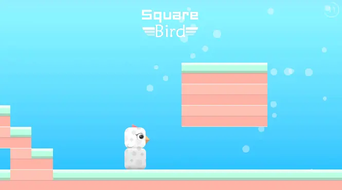 Square Bird Interactive Advertisement