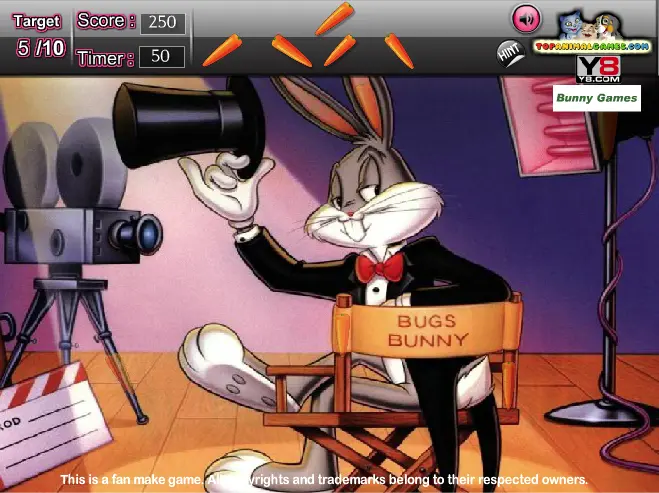 Bugs Bunny Hidden Objects