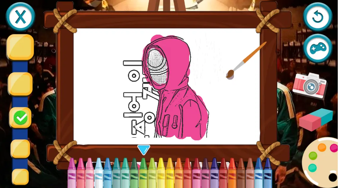 Squid Game Coloring