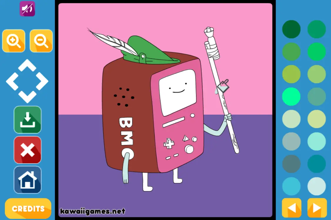Adventure Time Coloring Book Game