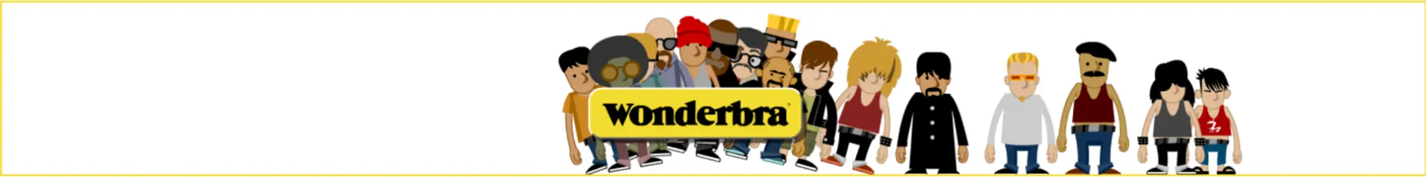 Wonderbra - "Magnet" Banner Ad (Singapore)