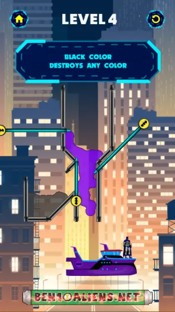 Batman Color Fall