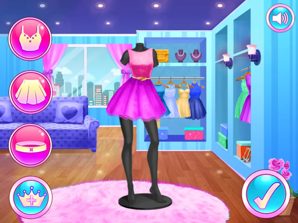 Elise's Pink Dress