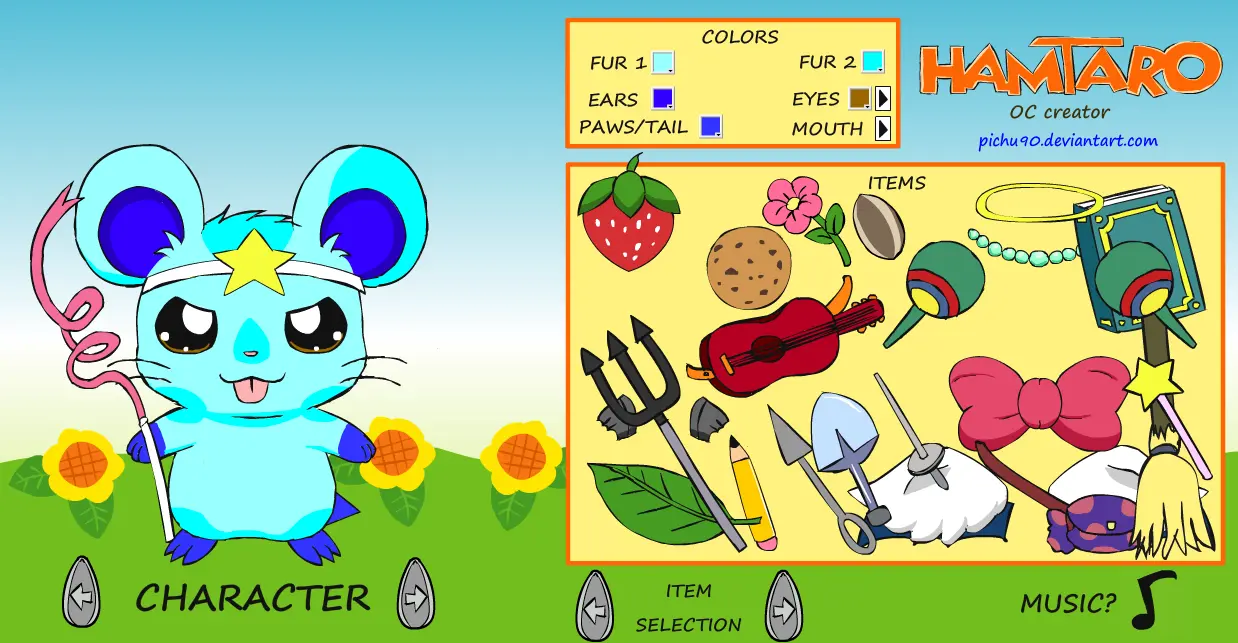 Hamtaro OC Maker
