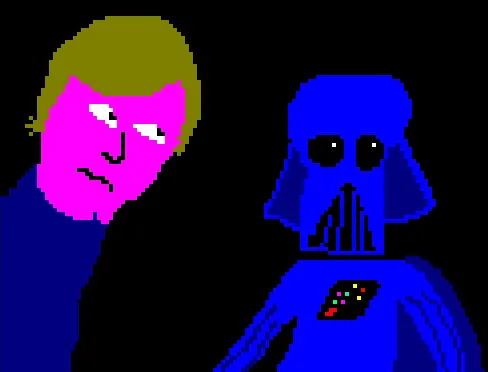 Luke and Darth