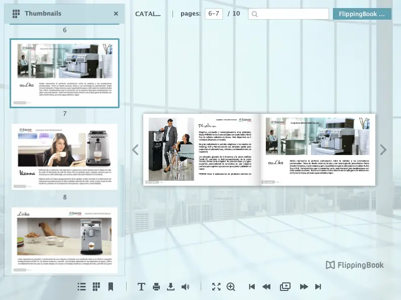 Natural Coffee Virtual Catalog
