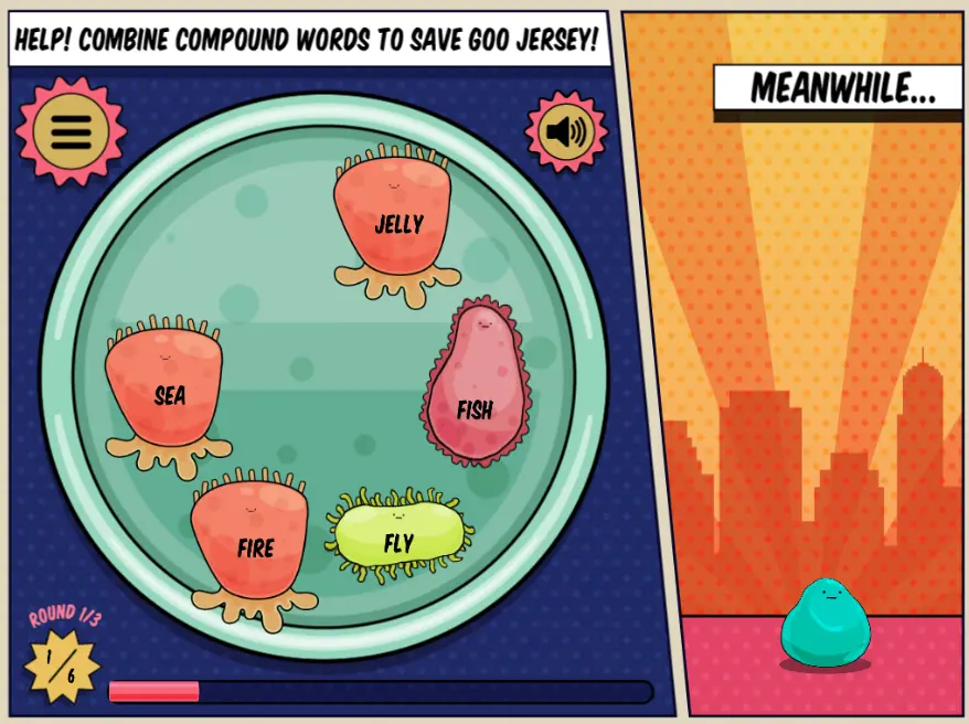 Slimezilla Vs. The Compound Words