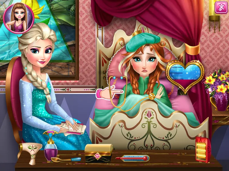 Anna Frozen Flu Doctor