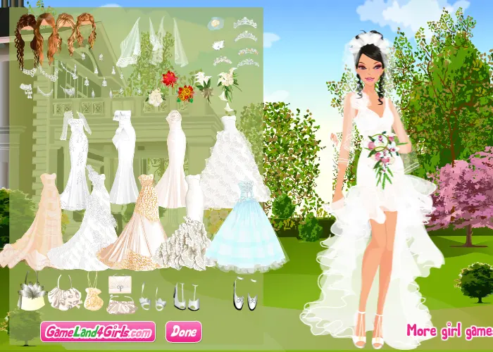 My Dream Wedding Dress Up