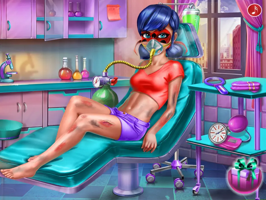 Dotted Girl Mission Accident ER