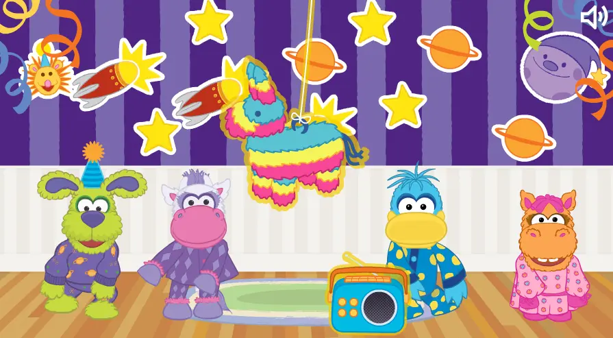 The Pajanimals Birthday Party Game