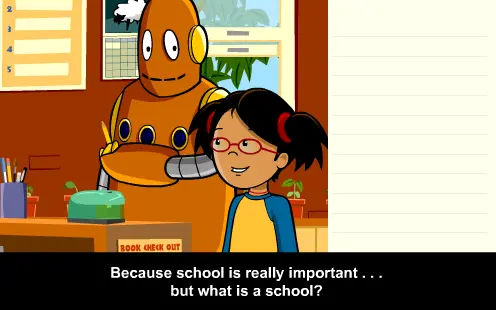 School: with Annie & Moby