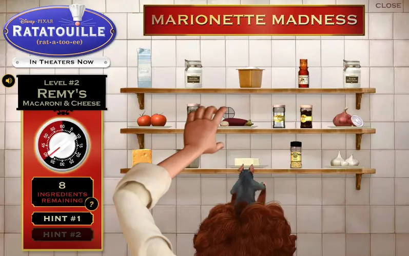 Ratatouille: Marionette Madness