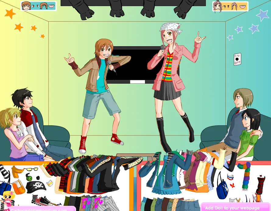 Lovely Complex Dress-Up Game