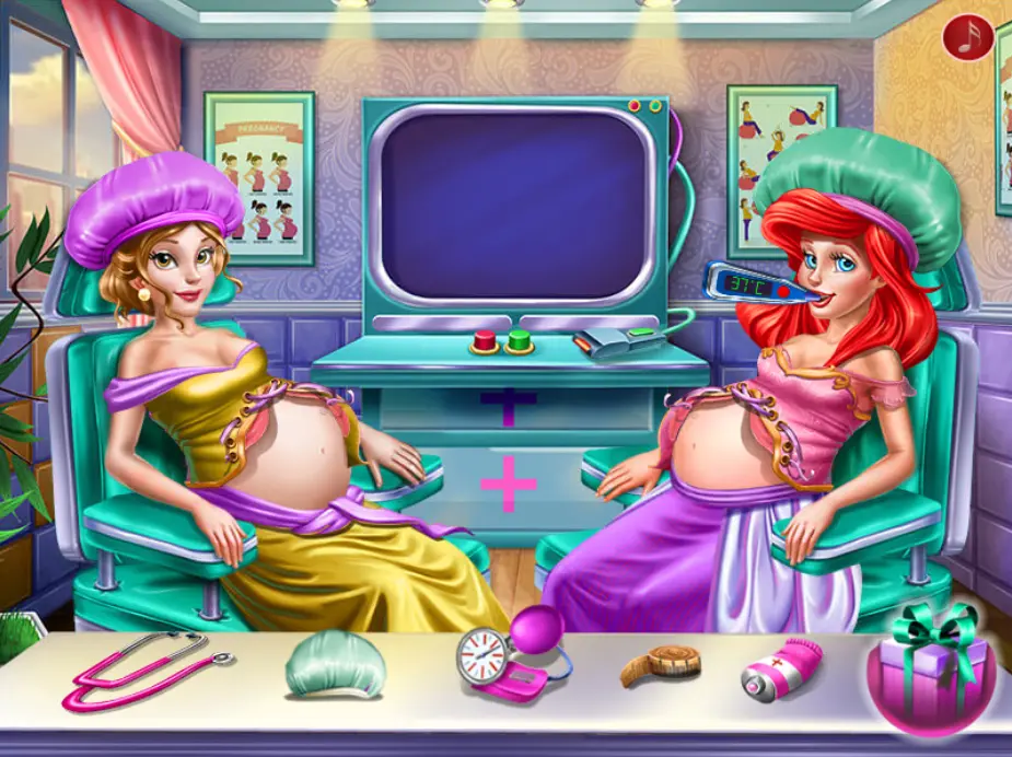 Beauties BFFs Pregnant Checkup